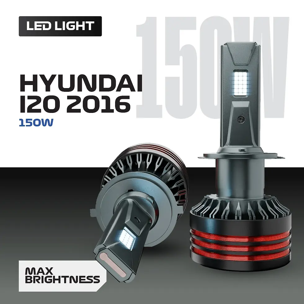 Q Po Glo: Buy Hyundai i20 LED Headlights & i20 Car Accessories| Buy 9005/H27 | Q Po India