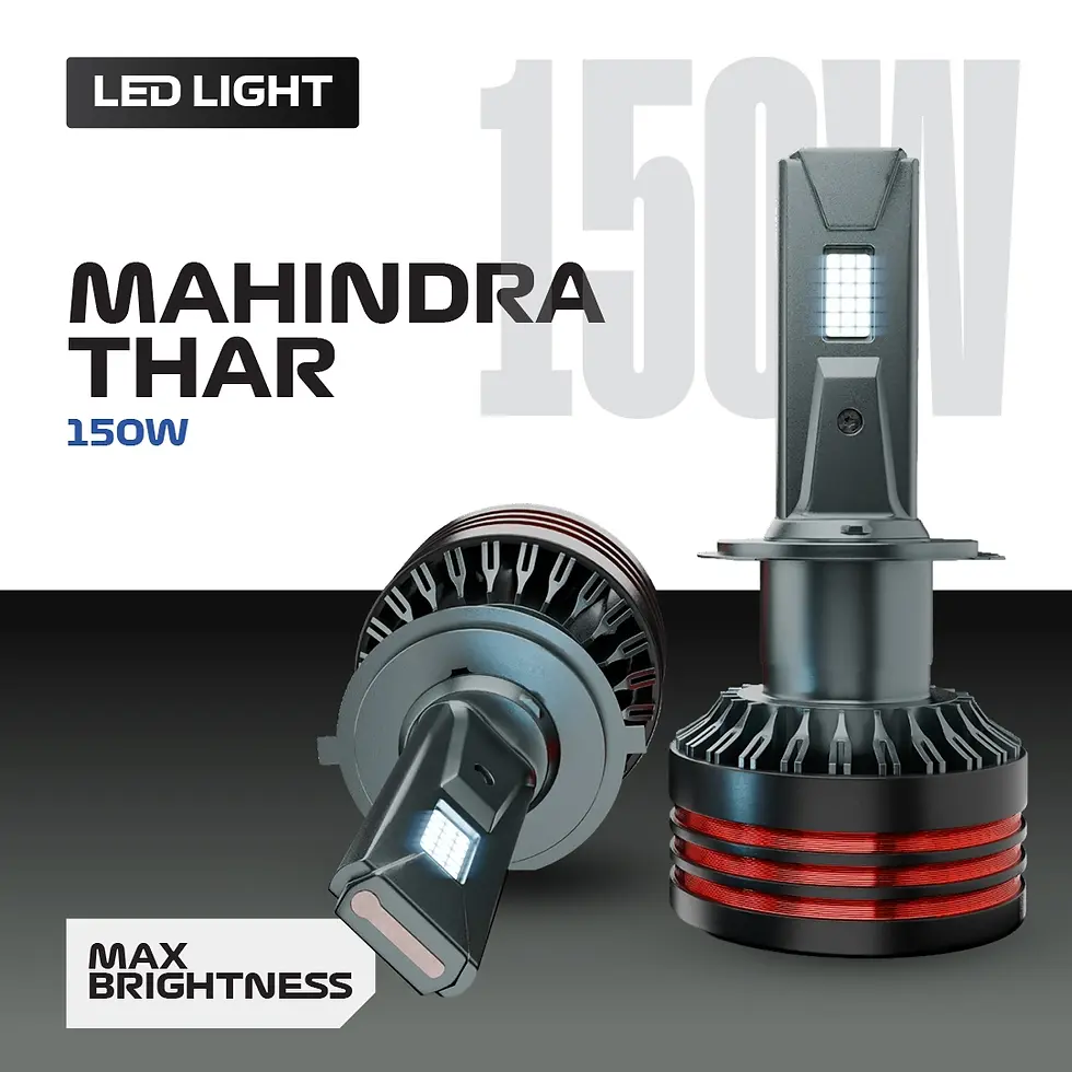 Buy Q Po Glo Mahindra Thar LED Headlight: Thar Accessories | Q Po India