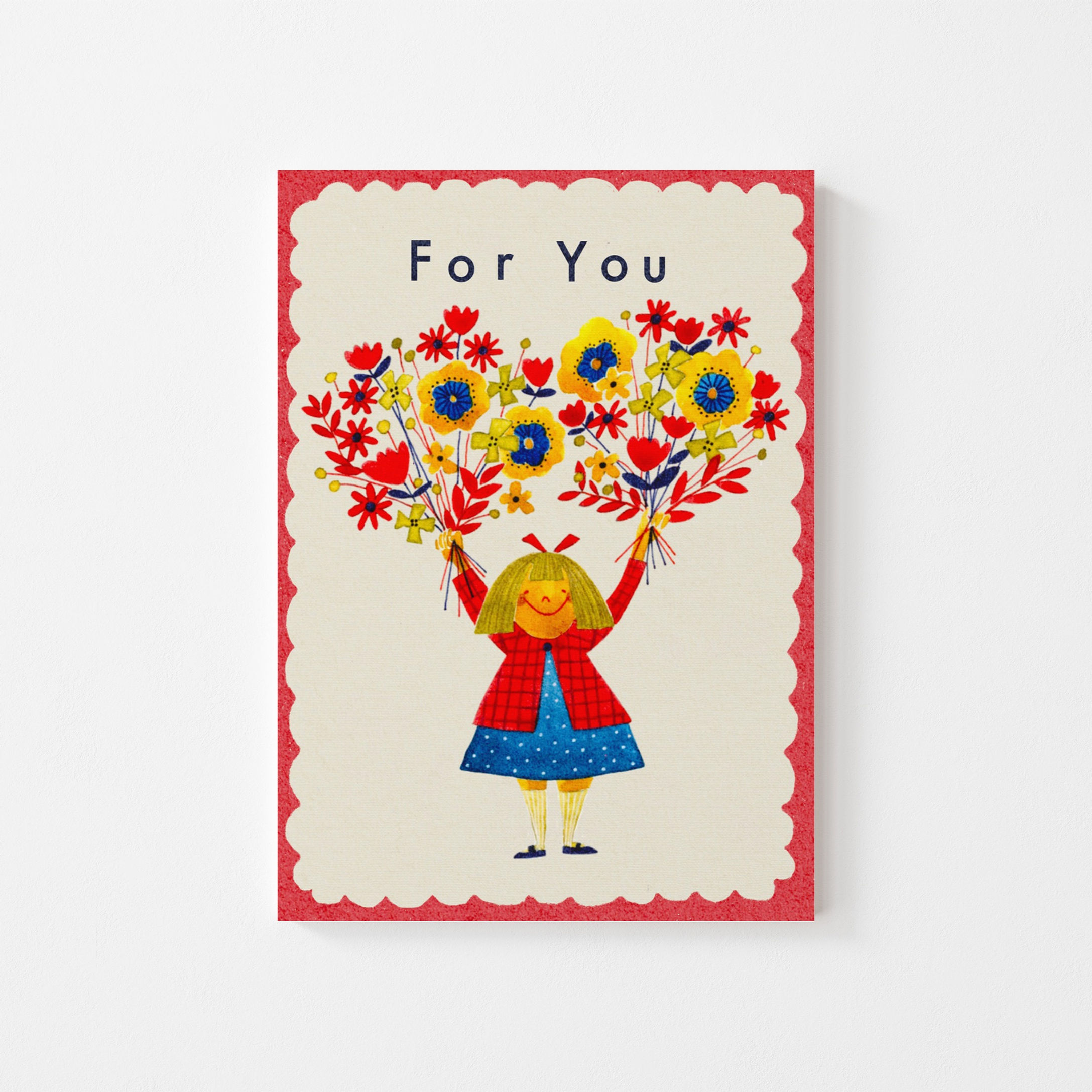 For You (Girl) Card