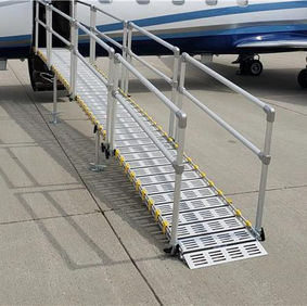 Portable Roll-A-Ramp wheelchair ramp in Charleston, SC