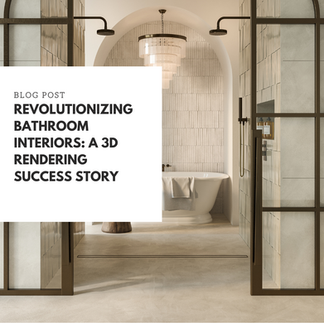 Revolutionizing Bathroom Interiors: A 3D Rendering Success Story
