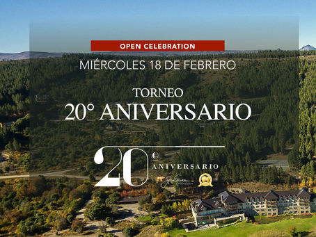 18/02: Torneo Abierto 20 Aniversario