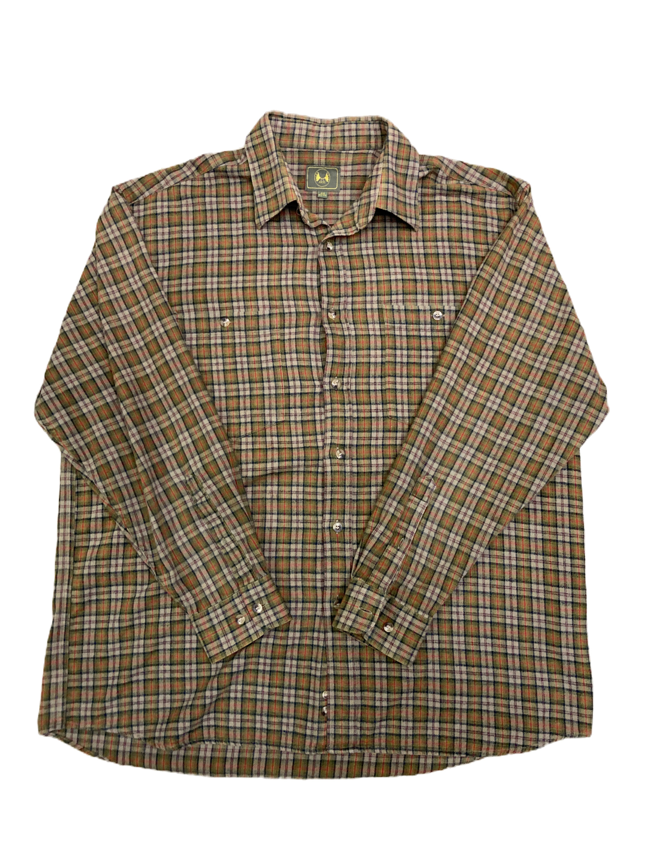Vintage ELCH  Flannel Shirt
