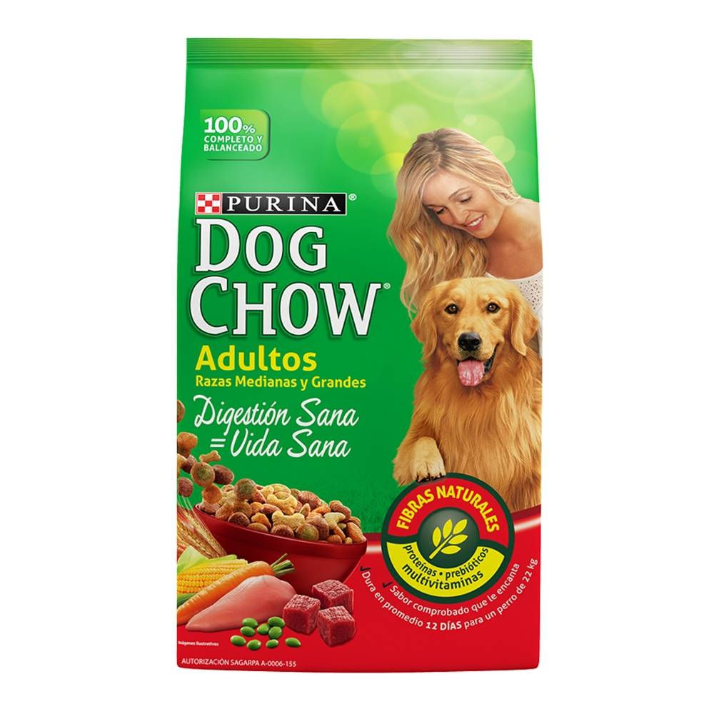 Alimento para perro Dog Chow raza mediana Adulto