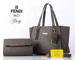 Fendi Semi Premium 8621_Kulit Taiga_size 30x16x22_grey
