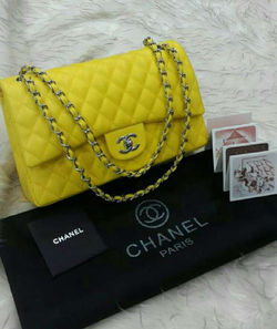 New Chanel Yuni Shara 1119_semi ori_size 30x20x10_kuning