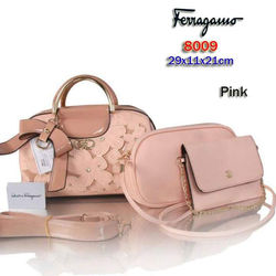 Salfatore feragamo Estonia 3IN1 seri 8009_semi Premium_size 29x11x12_pink