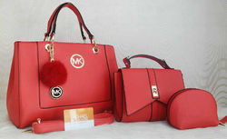 Michael Kors Detroit 3in1_semprem_bahan taiga_merah