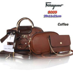 Salfatore feragamo Estonia 3IN1 seri 8009_semi Premium_size 29x11x12_coffee