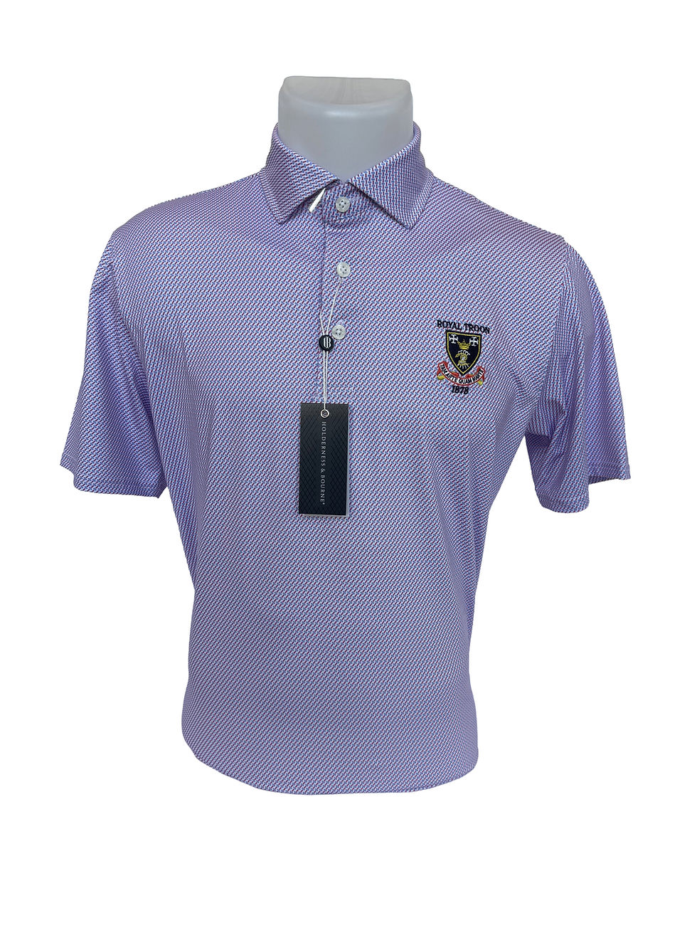 Thumbnail: Holderness & Bourne Norman Shirt - Cabernet/Horizon Blue