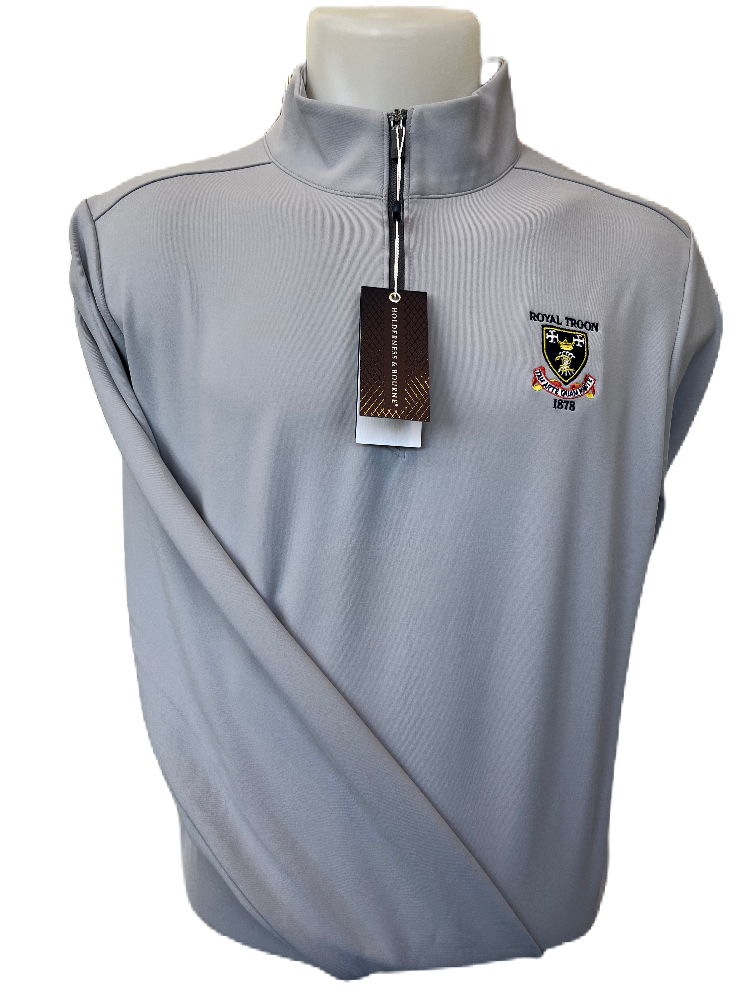 Holderness & Bourne Dawson Sweater - Steel Grey