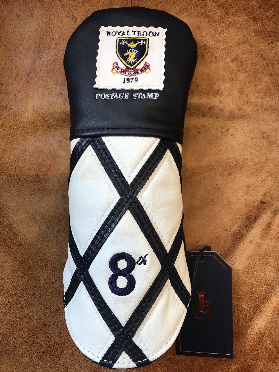 Thumbnail: Links & Kings Postage Stamp Headcovers