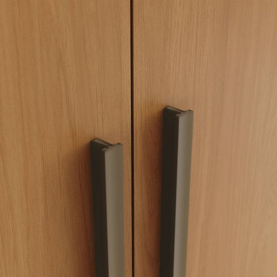 Miniatura: Guarda-roupa Casal New Jade 6 Portas 3 Gavetas com Espelho Henn