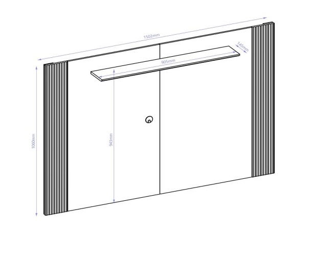 Miniatura: Rack e Painel Mark  p/ TV até 65'