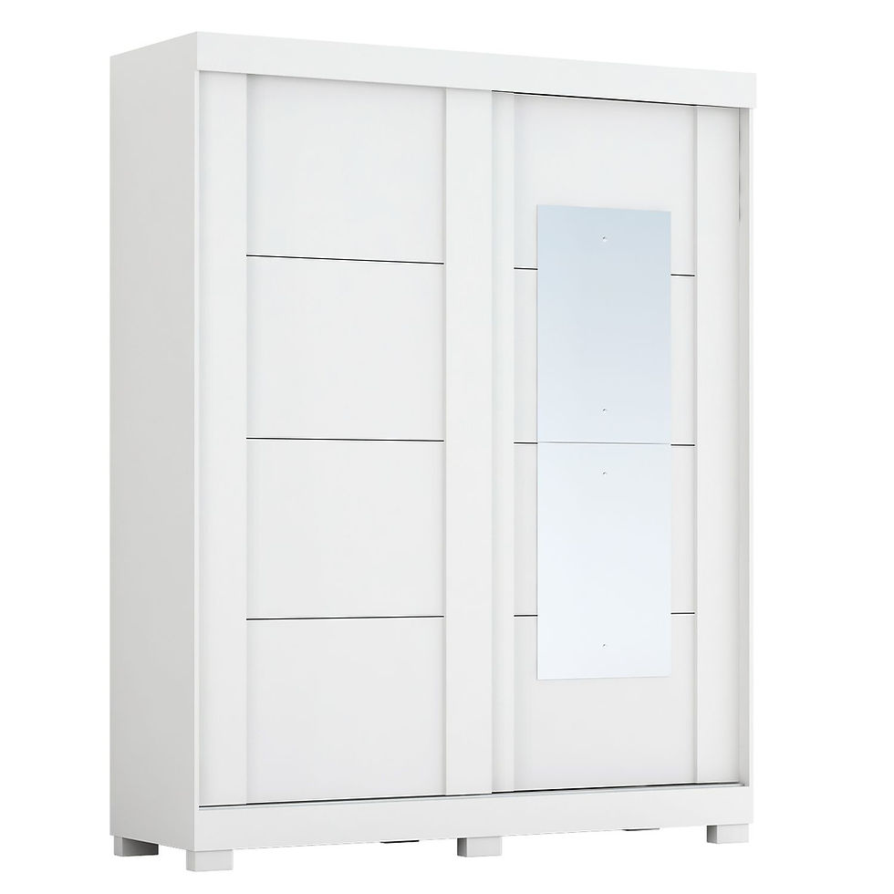 Miniatura: Roupeiro Helena 100% MDF com espelho