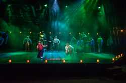 A scene from Guys and Dolls