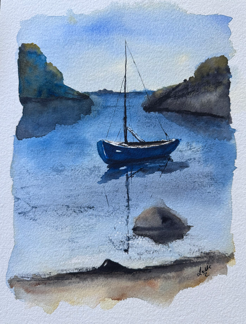 Seilbåt Killing Sjø Hav Svai Vindstille Bukt