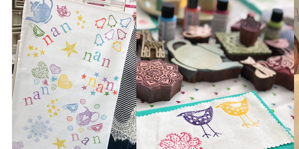 Mother’s Day Blockcraft at The Creative Coffee Hub