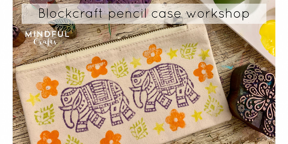 Blockcraft pencil case workshop at Changes Coffee Shop