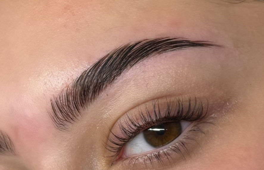 Eyebrow Tint wax Tahmoor Brow lamination