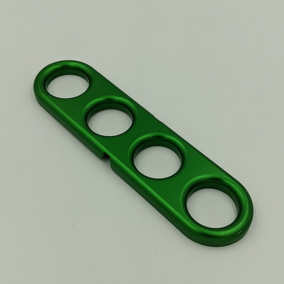 Miniatura: Anodized Aluminum 4 Finger Jam Handle
