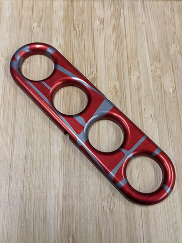あめ SPLASH Anodized Aluminum 4 Finger Jam Handle | jamhandle