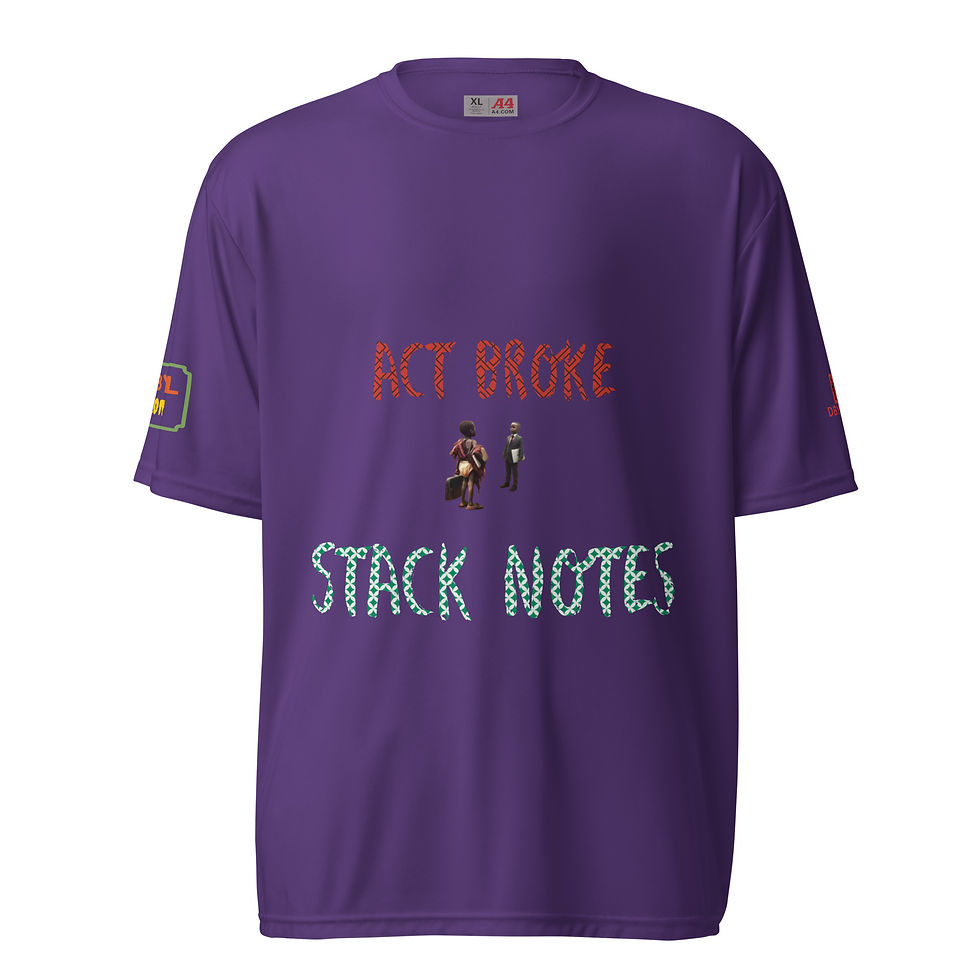 Thumbnail: Broke Stack Crew T-Shirt by Dbysal