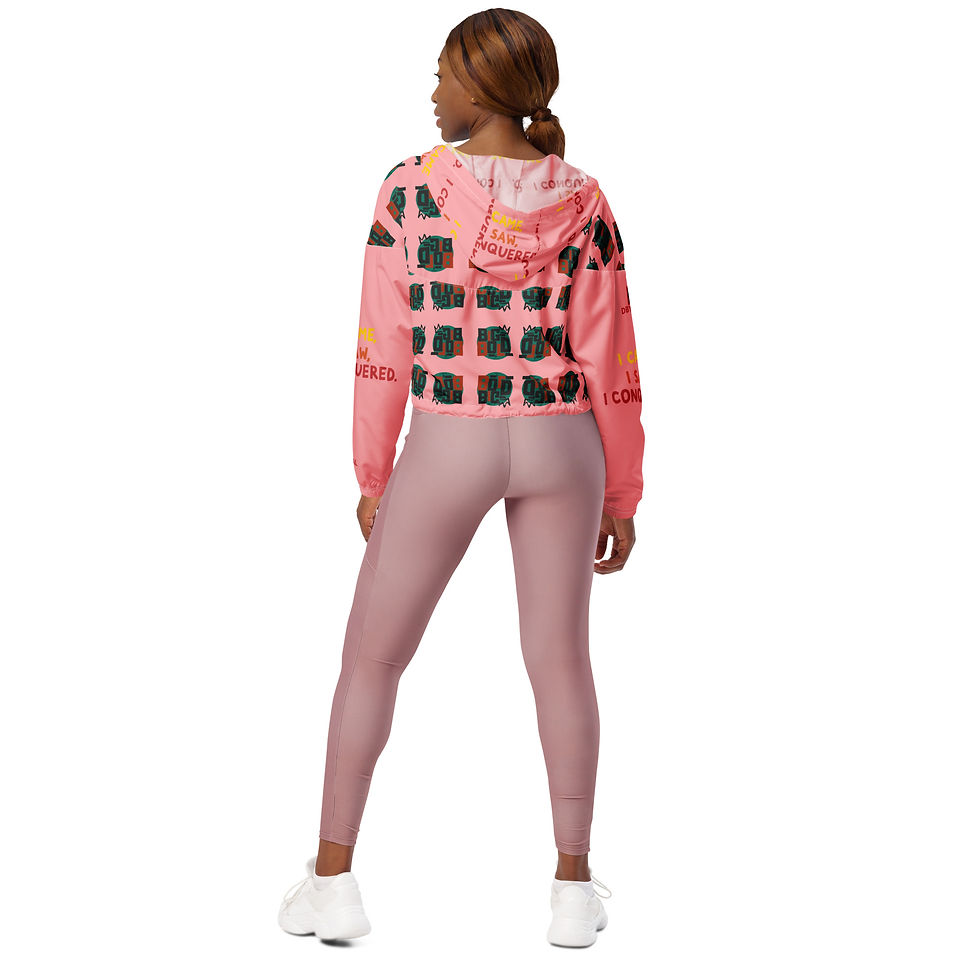 Thumbnail: Big 'n' Bold Cropped Windbreaker - Wewak