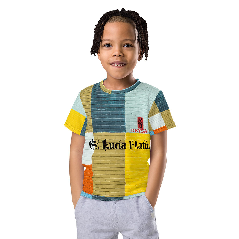 Thumbnail: Dbysal Kids crew neck t-shirt - St.Lucia