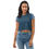 Thumbnail: Blue Camo Sleeves Crop Top by Dbysal