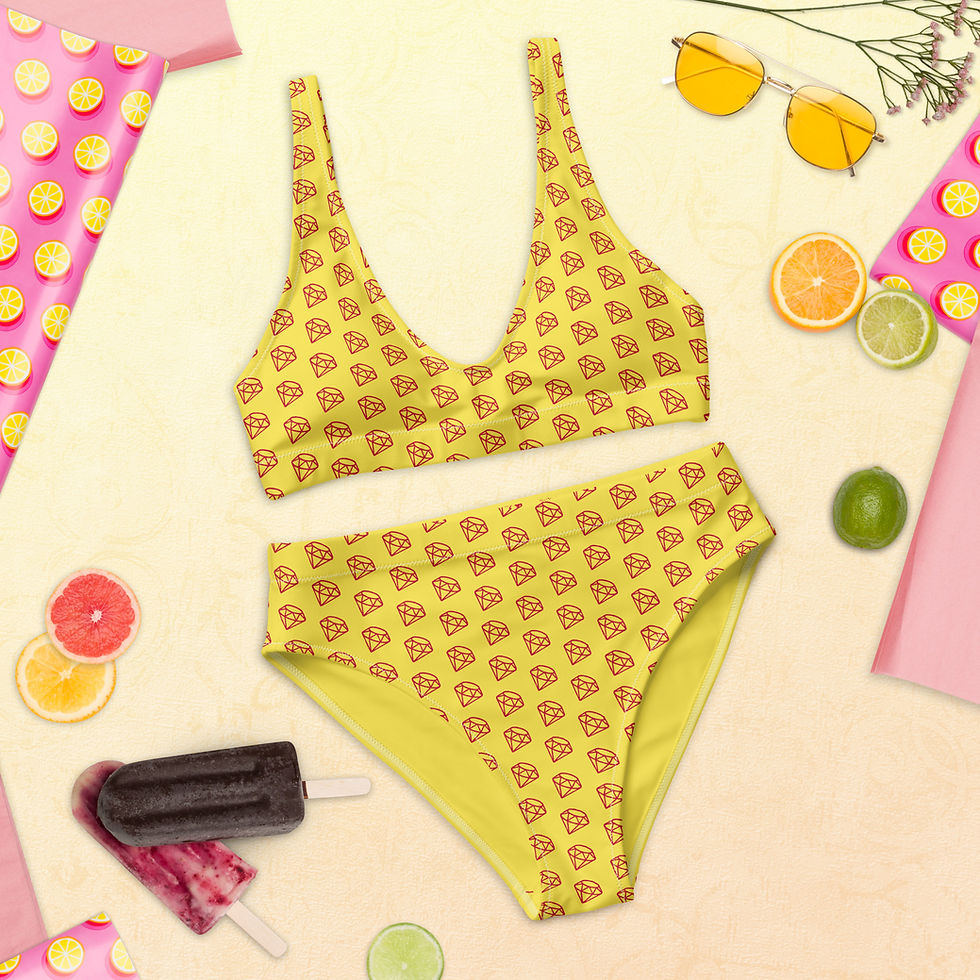 Thumbnail: Paris Daisy Highwaisted Dbysal Bikini