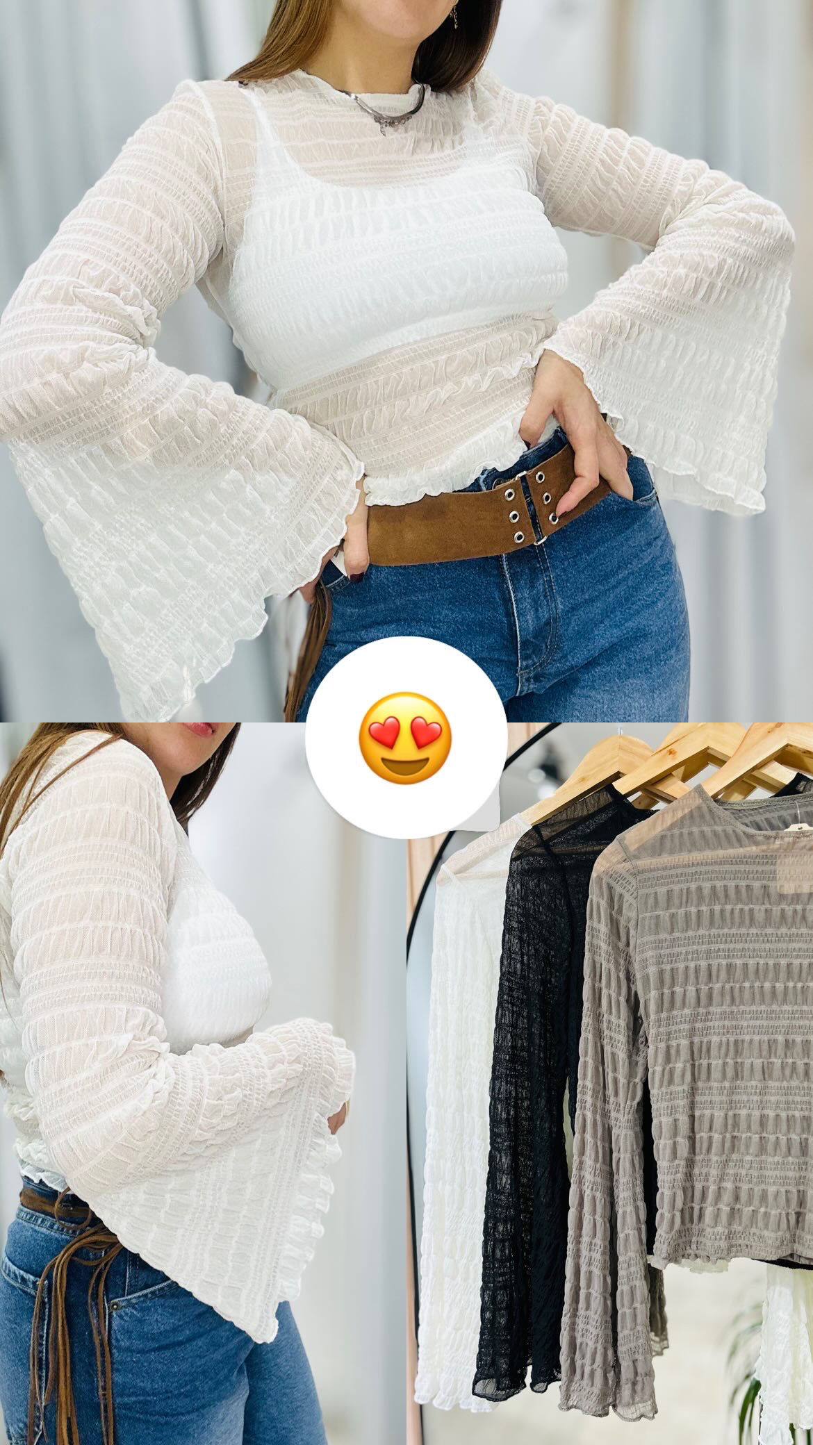 Blusa Tul $20.100 transferencia 