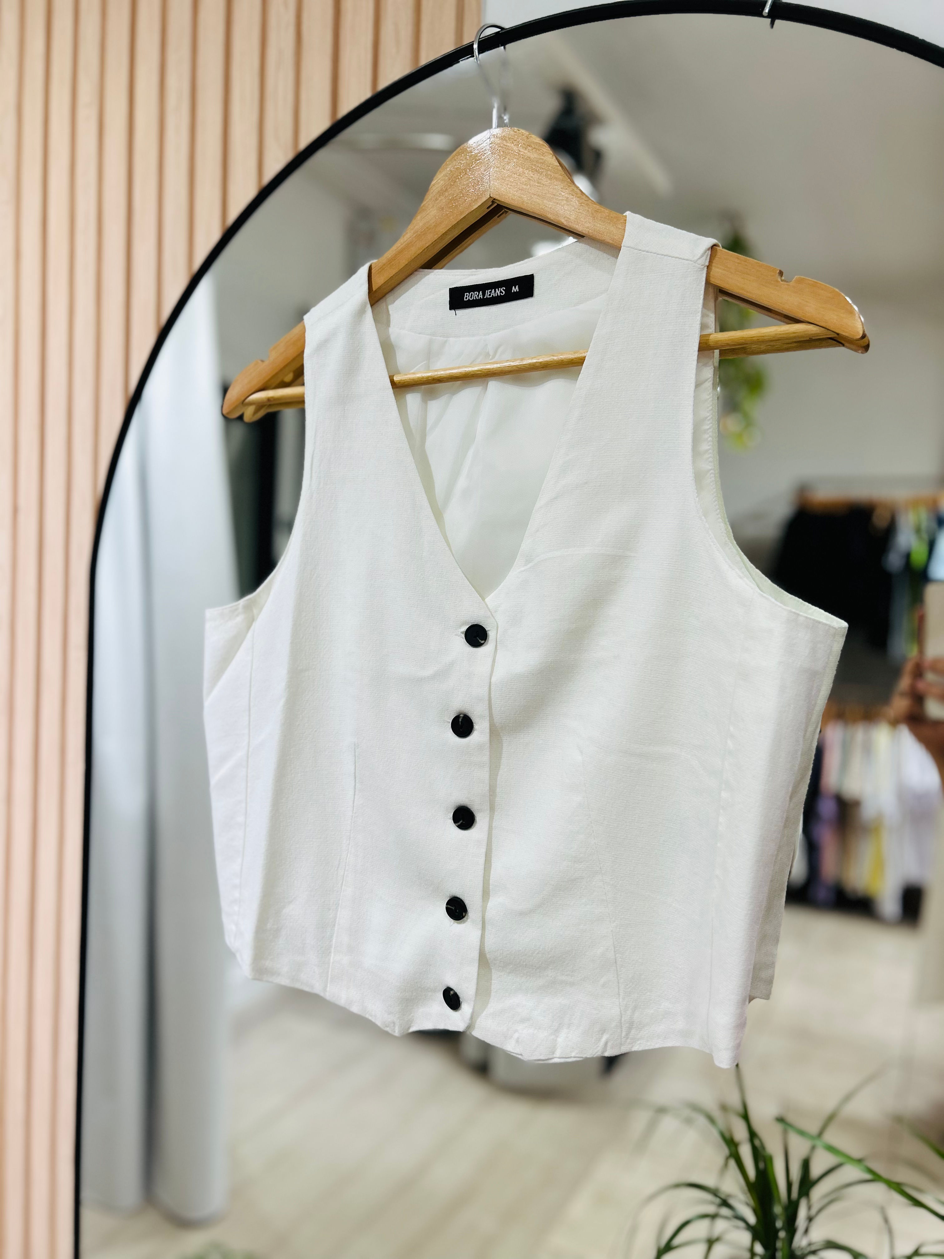 Chaleco lino $38.250 transferencia 