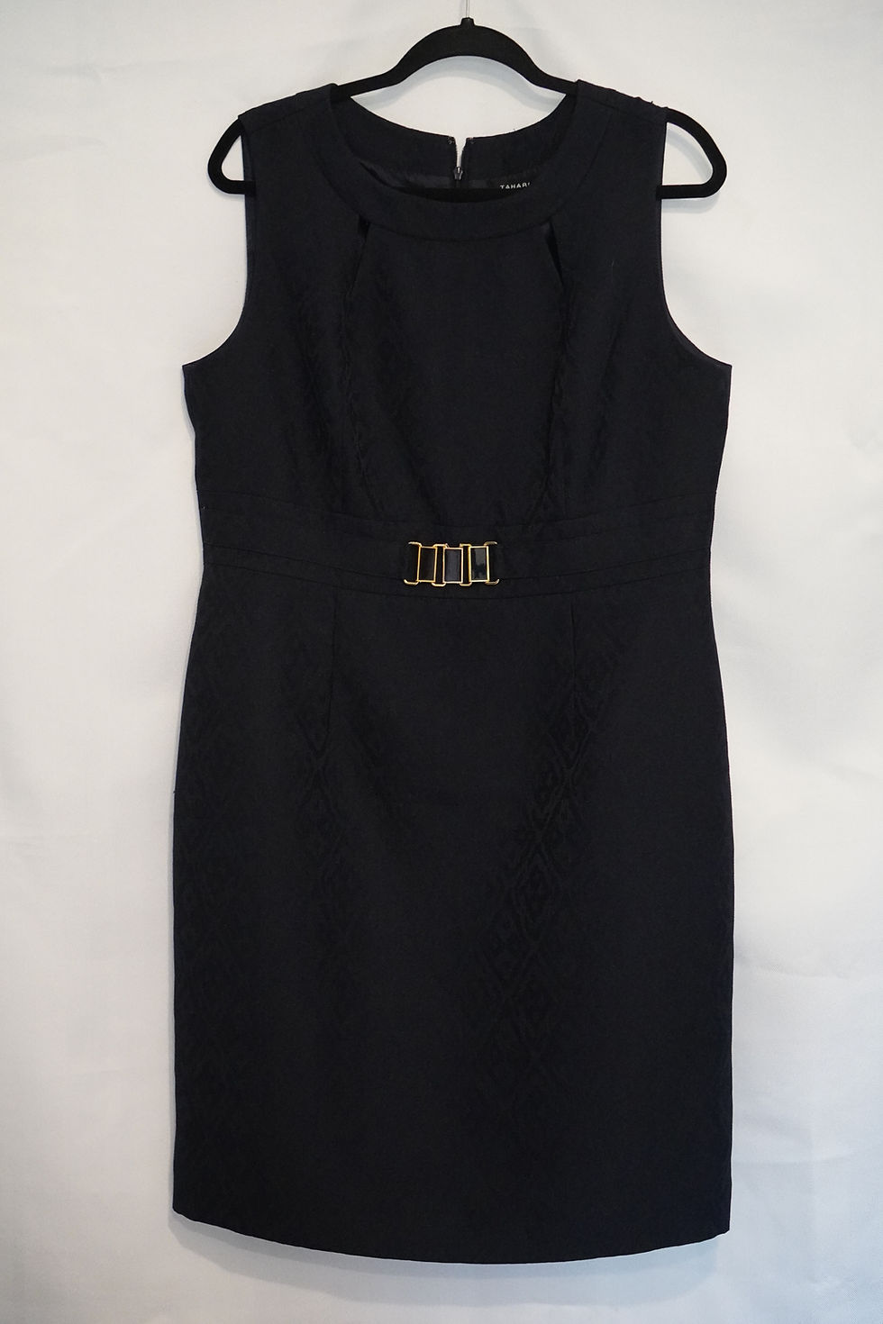 Thumbnail: Navy Blue Tahari Dress