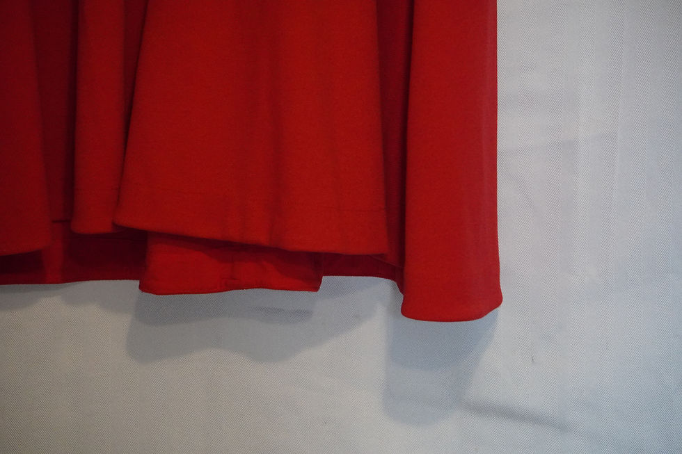Thumbnail: Red Flutter Dress