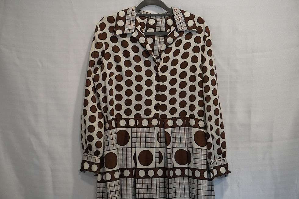 Thumbnail: 1970's Graphic Dress