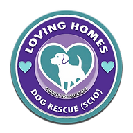 Loving Homes Dog Rescue logo
