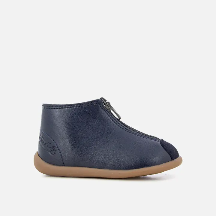 Chaussure Home Zip marine  - POM D'API