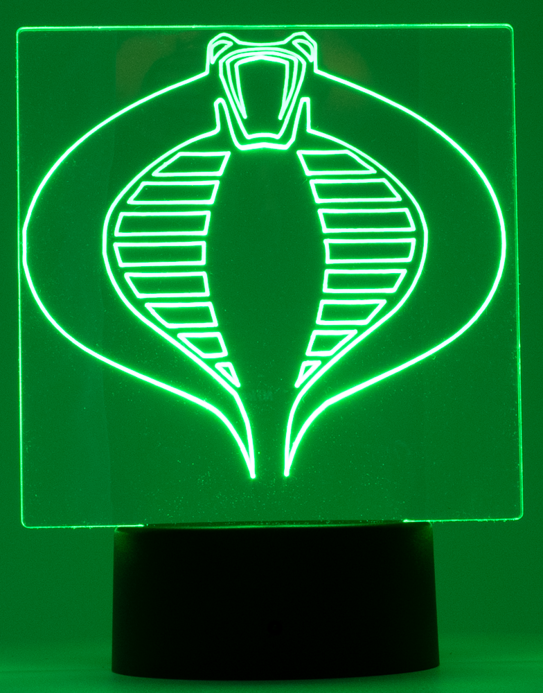 Thumbnail: Light up Cobra Logo