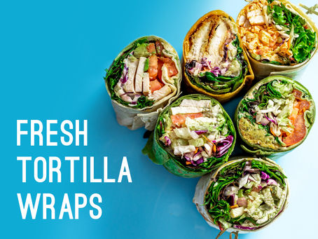FRESH AND FLAVOURFUL WRAPS