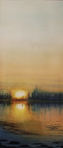 Fin du jour sur Baie Sargent (2008)