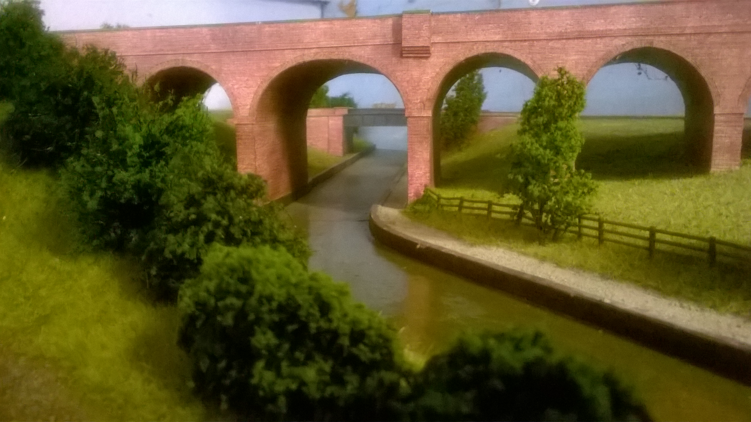 Canal and viaduct