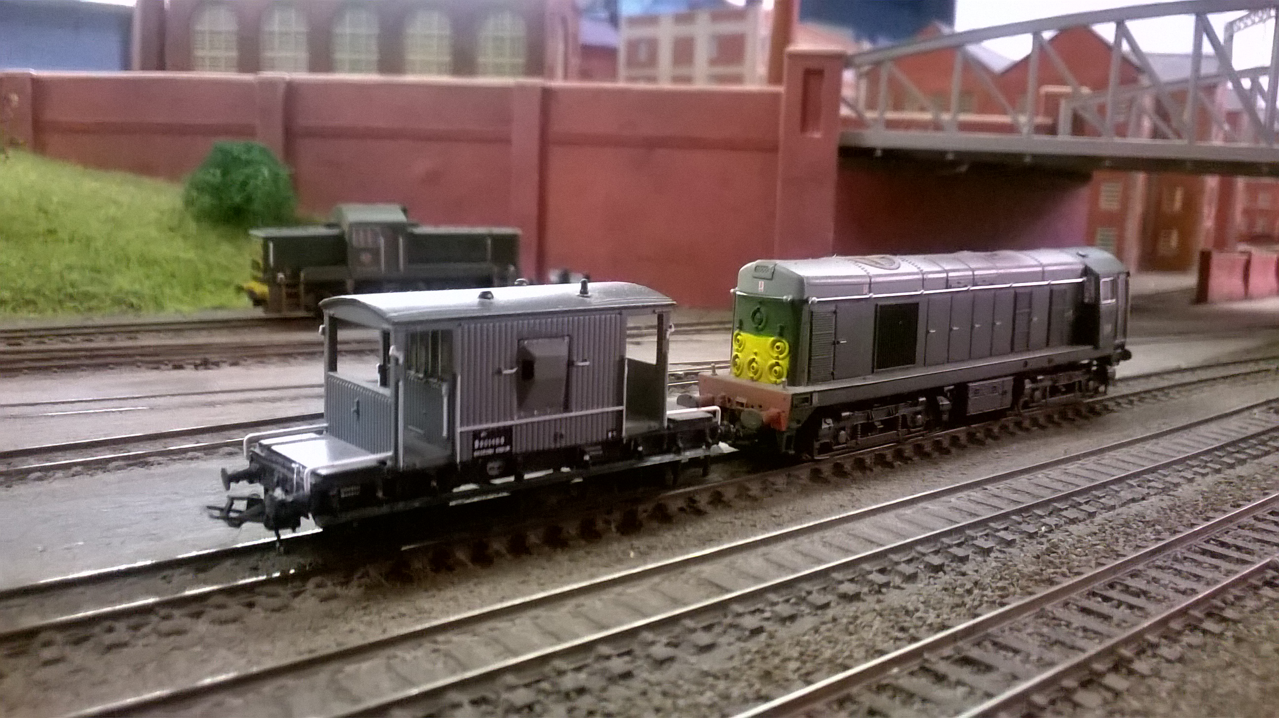 Type 2 (class 20) and brake van
