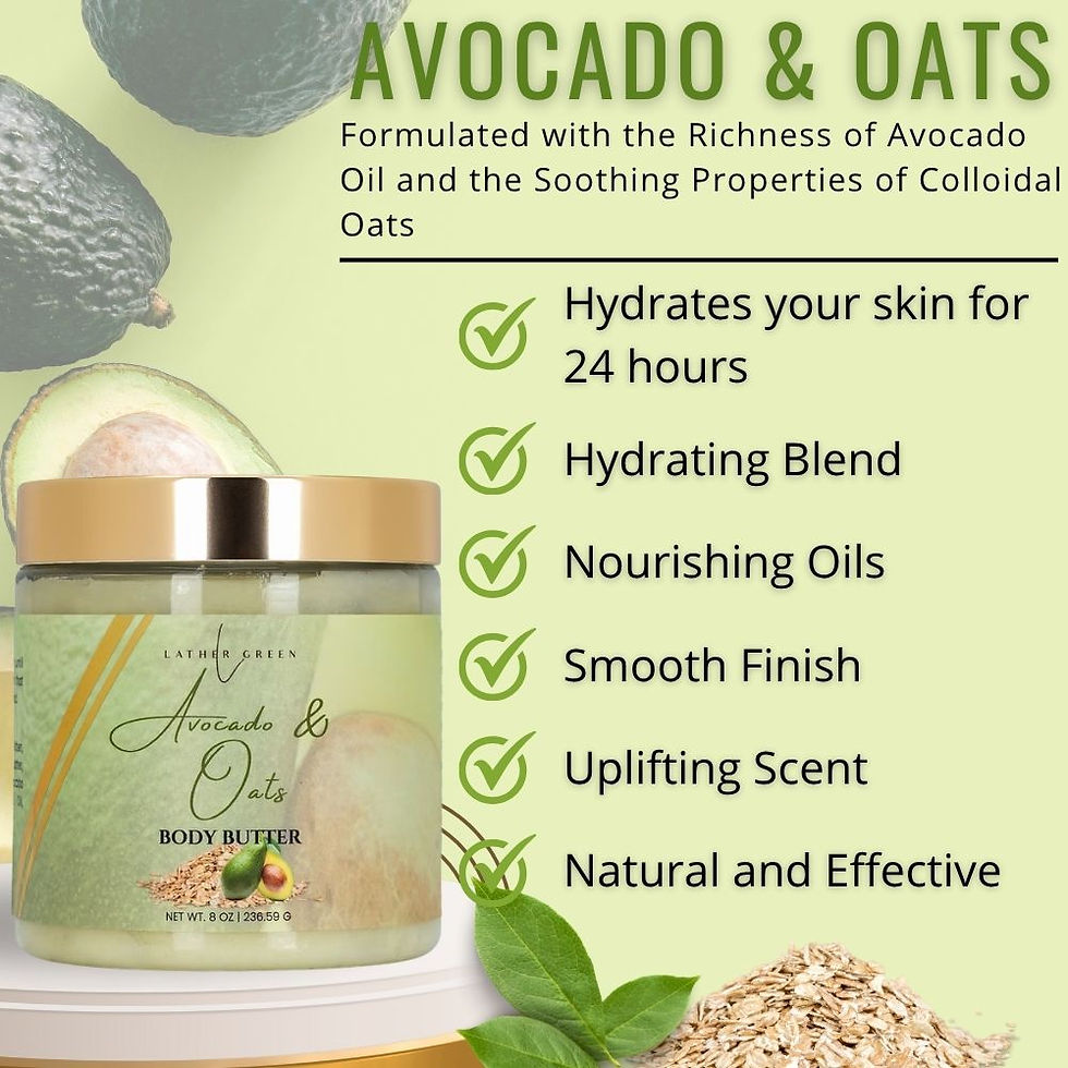 Thumbnail: Avocado & Oats Body Butter for Dry Skin