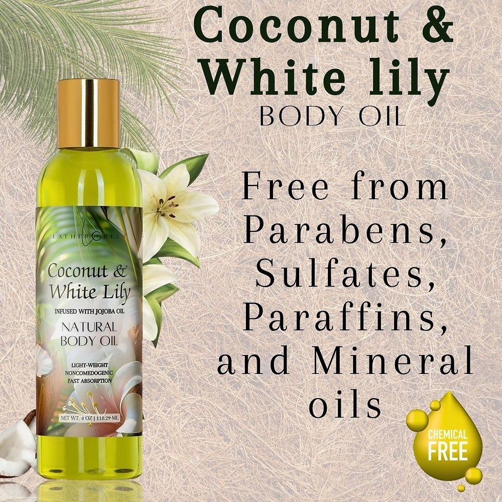 Thumbnail: Coconut & White Lily Natural Body Oil