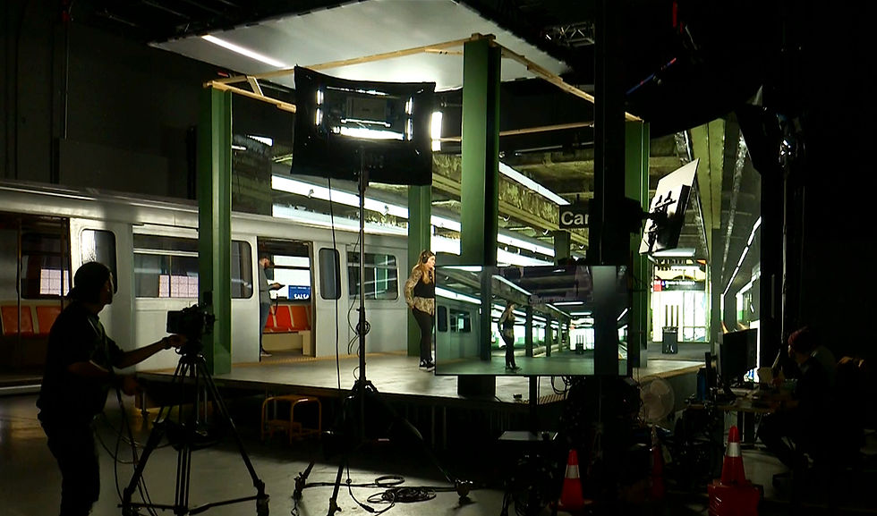 Lumostage Unveils Canada’s First Standing Subway Set for Film Production