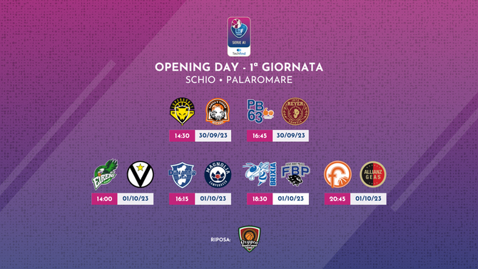 Confermato Opening Day a Schio, con gara d'esibizione per la matricola Oxygen Roma Basket