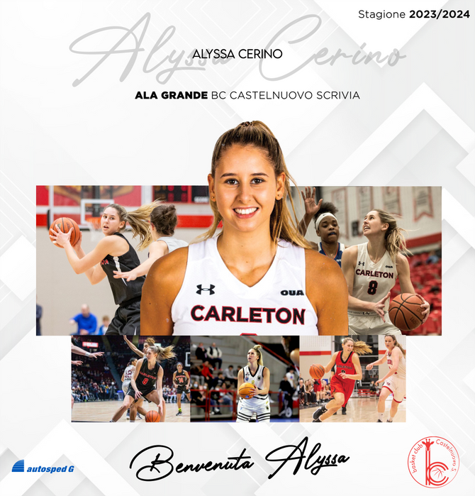 Basket Club Castelnuovo Scrivia, si assicura le prestazioni sportive dell’italo-canadese Cerino