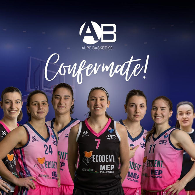 Alpo Basket ‘99, riparte dalle conferme