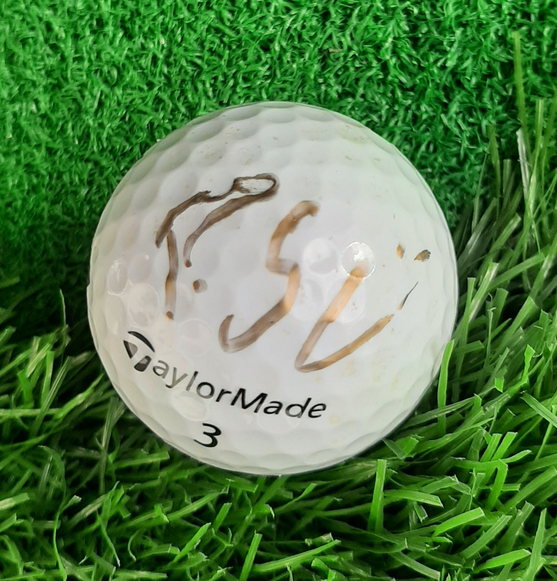 Peter Grubesic 2024 Eden Club Champion Hand Signed Golf Ball